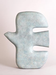 Uccello estivo, 2024 - Semplice scultura contemporanea di uccelli in bronzo
