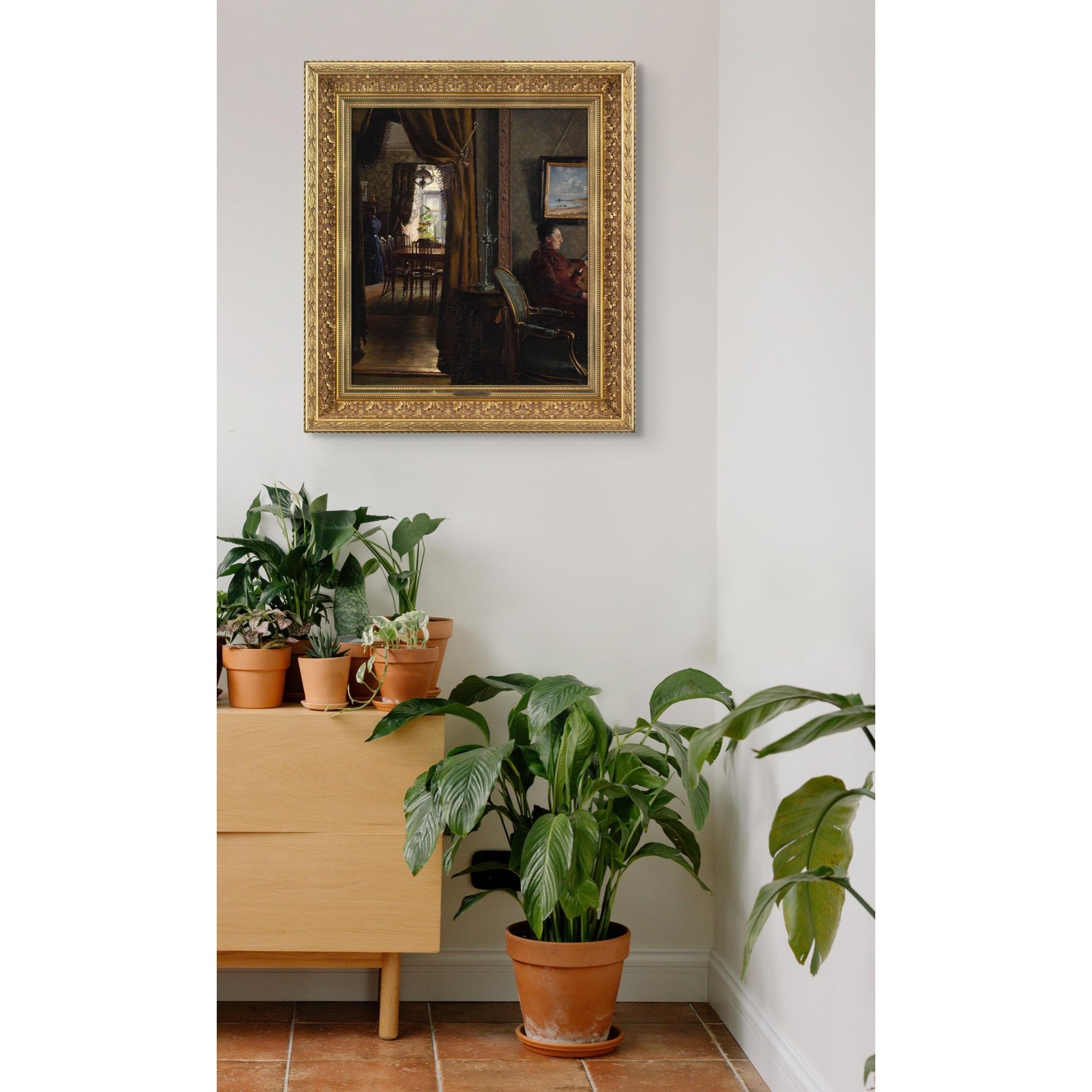 Emma Meyer, Interior With Two Women 2