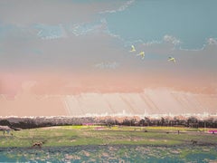 Heath Life, skyscape art, landscape art, limited edition print, affordable art