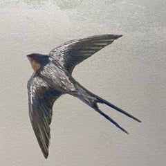 The Swallows Arrival by Emma Reynolds, Limited edition print, Birds