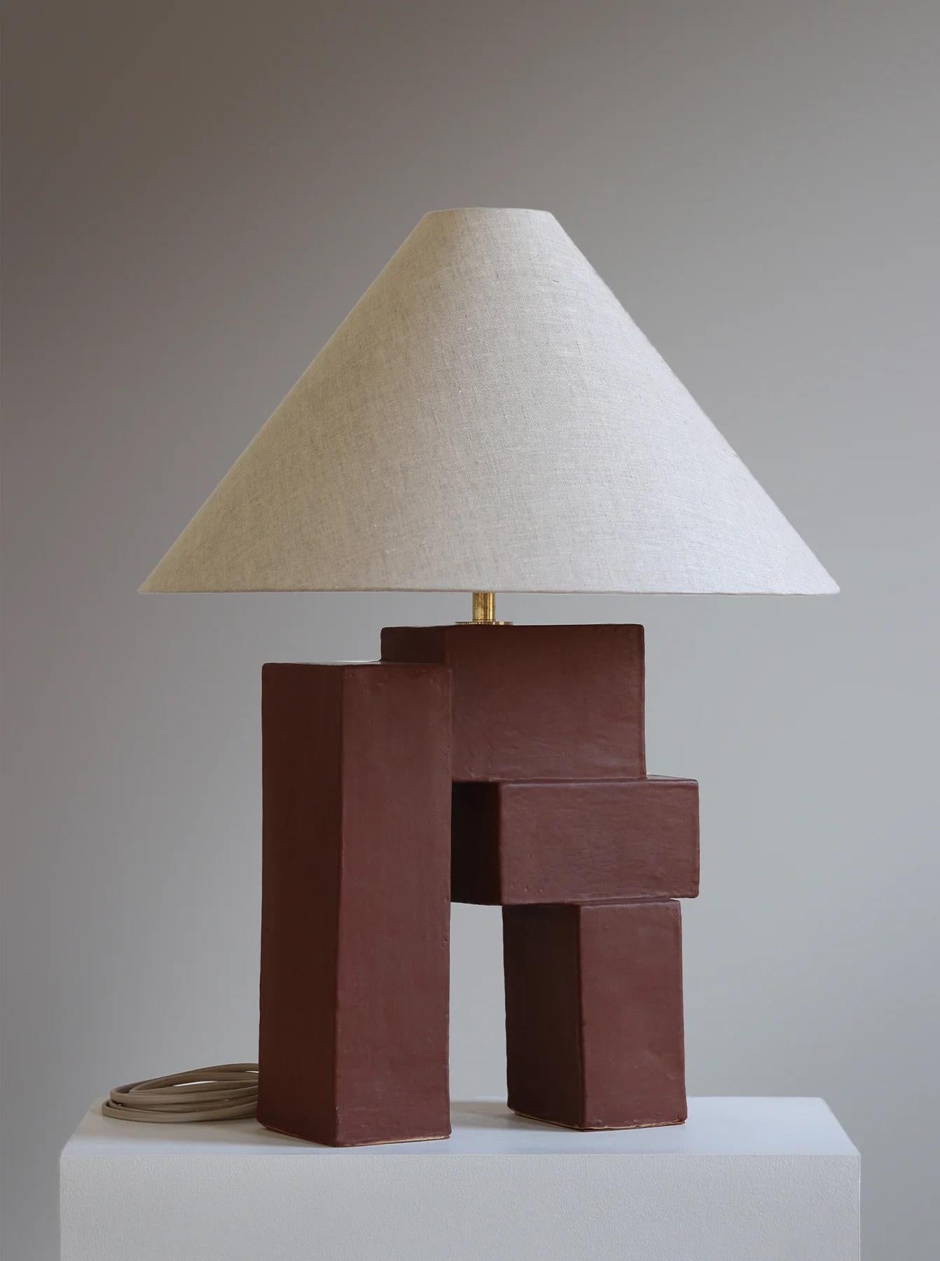 Mid-Century Modern Emma Table Lamp by Danny Kaplan For Sale