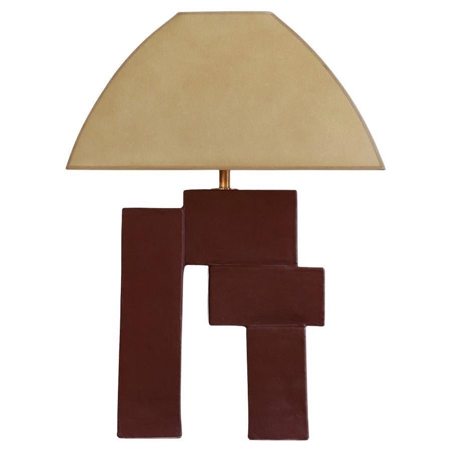 Emma Table Lamp in Ceramic by Danny Kaplan Studio