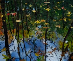 Après vie / Amongst The Trees / Inversion / Greenbelt III, peinture de paysage
