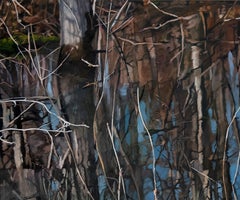 Dopo la vita / Inversione, 2024, paesaggio, pittura a olio