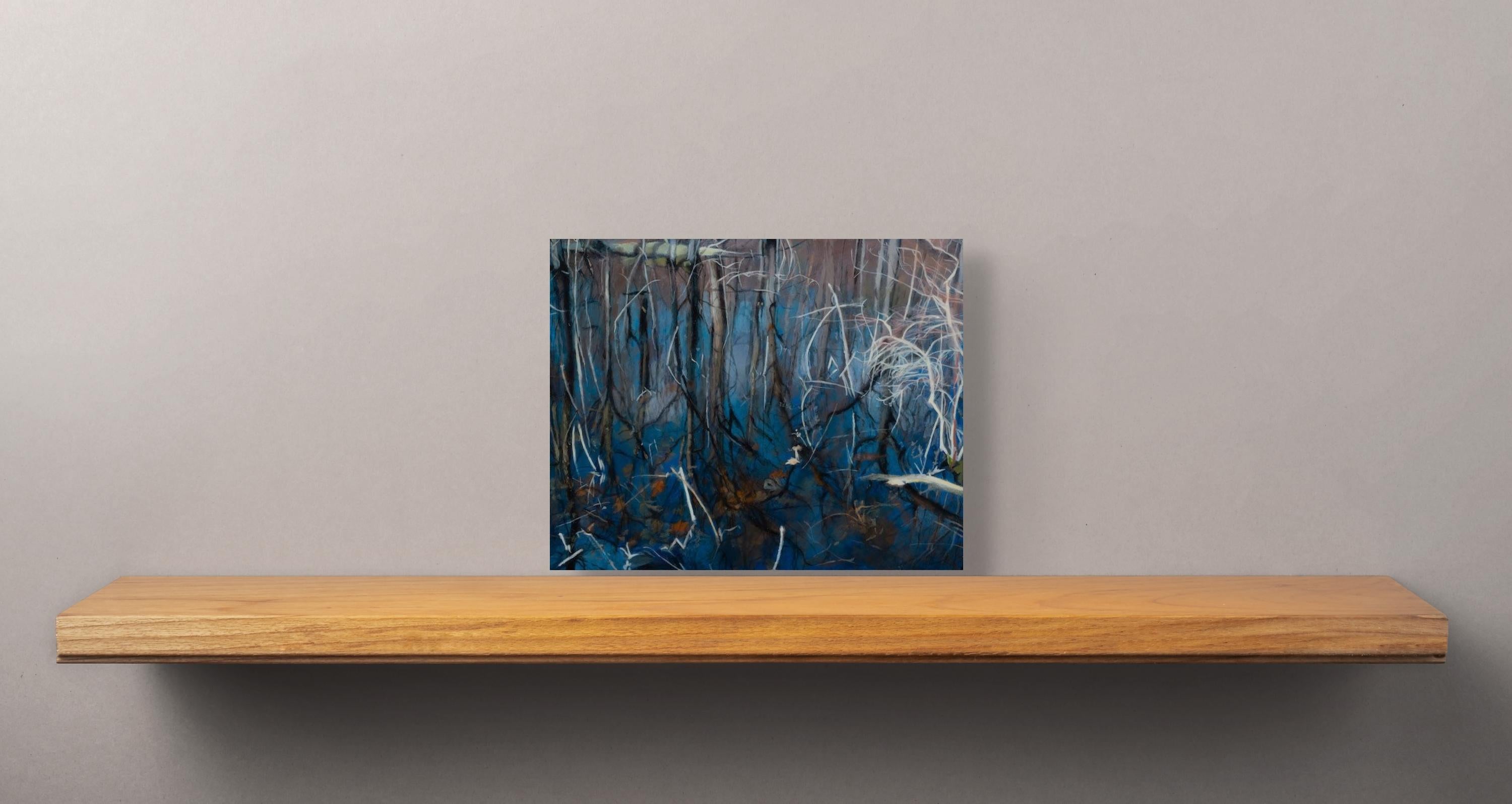 Cinturón verde, Otoño - Painting Contemporáneo de Emma Tapley