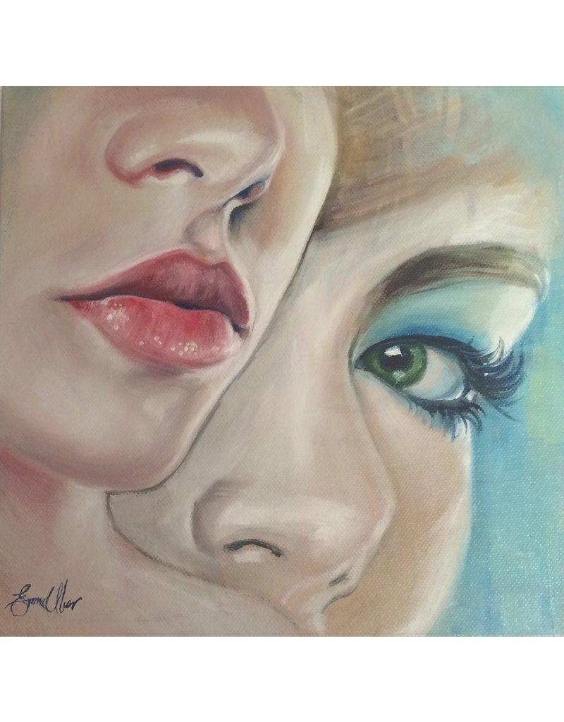 Figurative Painting di Emma Uber - Azienda (originale)