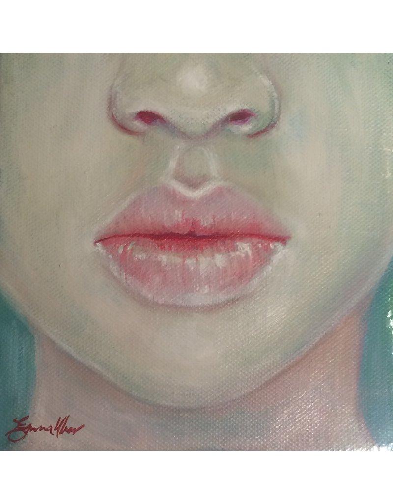 Emma Uber Figurative Painting - Shine (Original)