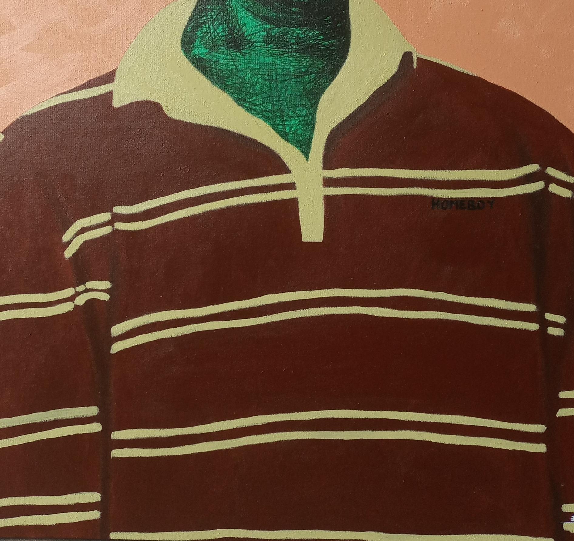 Homeboy 2 - Painting di Emmanuel Aderiye