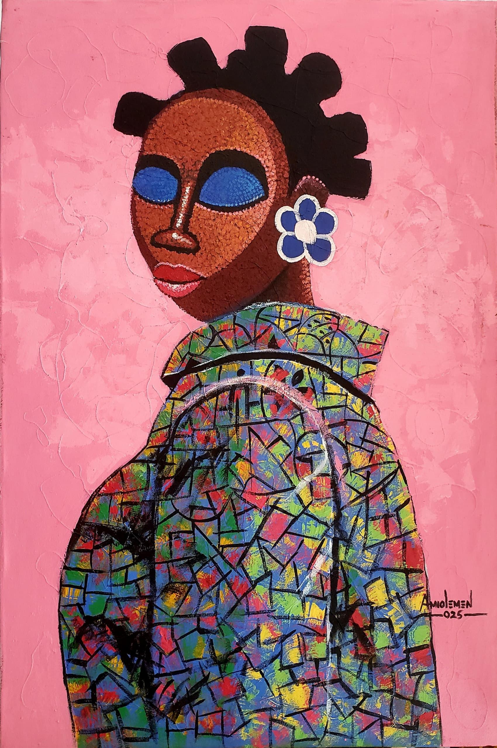 Bigli, Bold, Beautiful - 21e siècle, Contemporain, Surréalisme, Portrait, Moderne