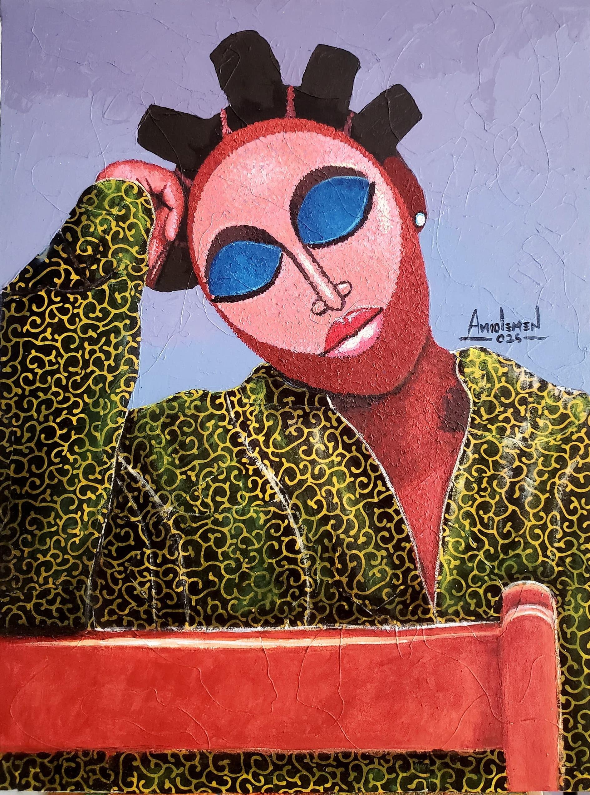 Gold in Me - 21e siècle, contemporain, surréalisme, portrait, moderne, femmes