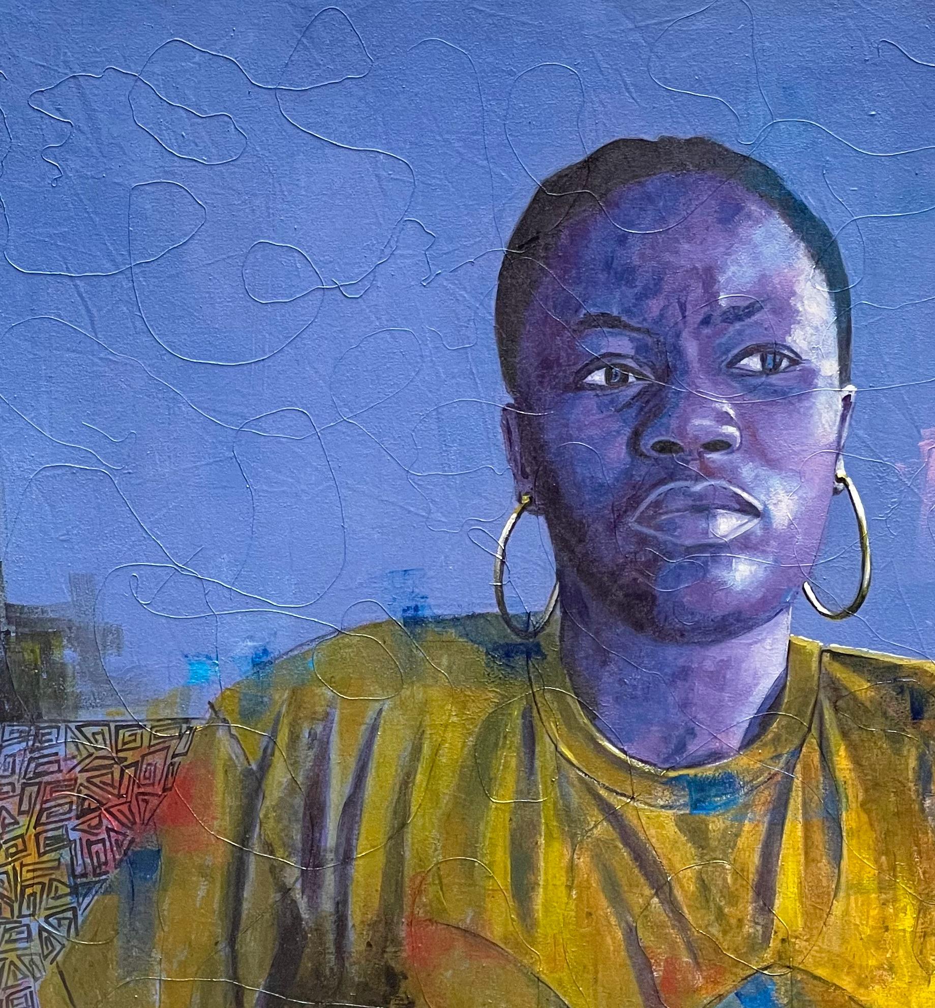 Echi sommessi - Painting di Emmanuel Amiolemen