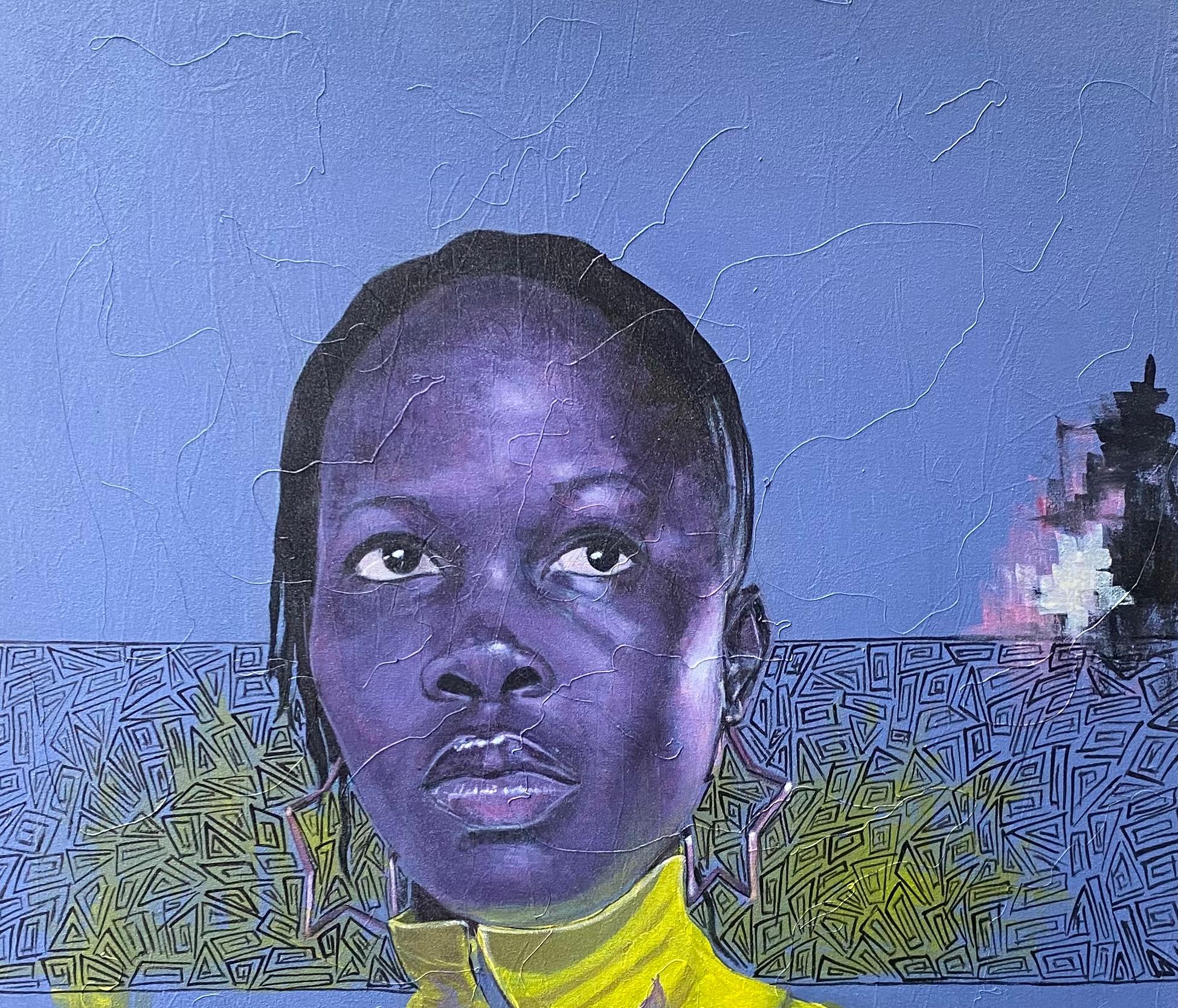 Kein Limit – Painting von Emmanuel Amiolemen