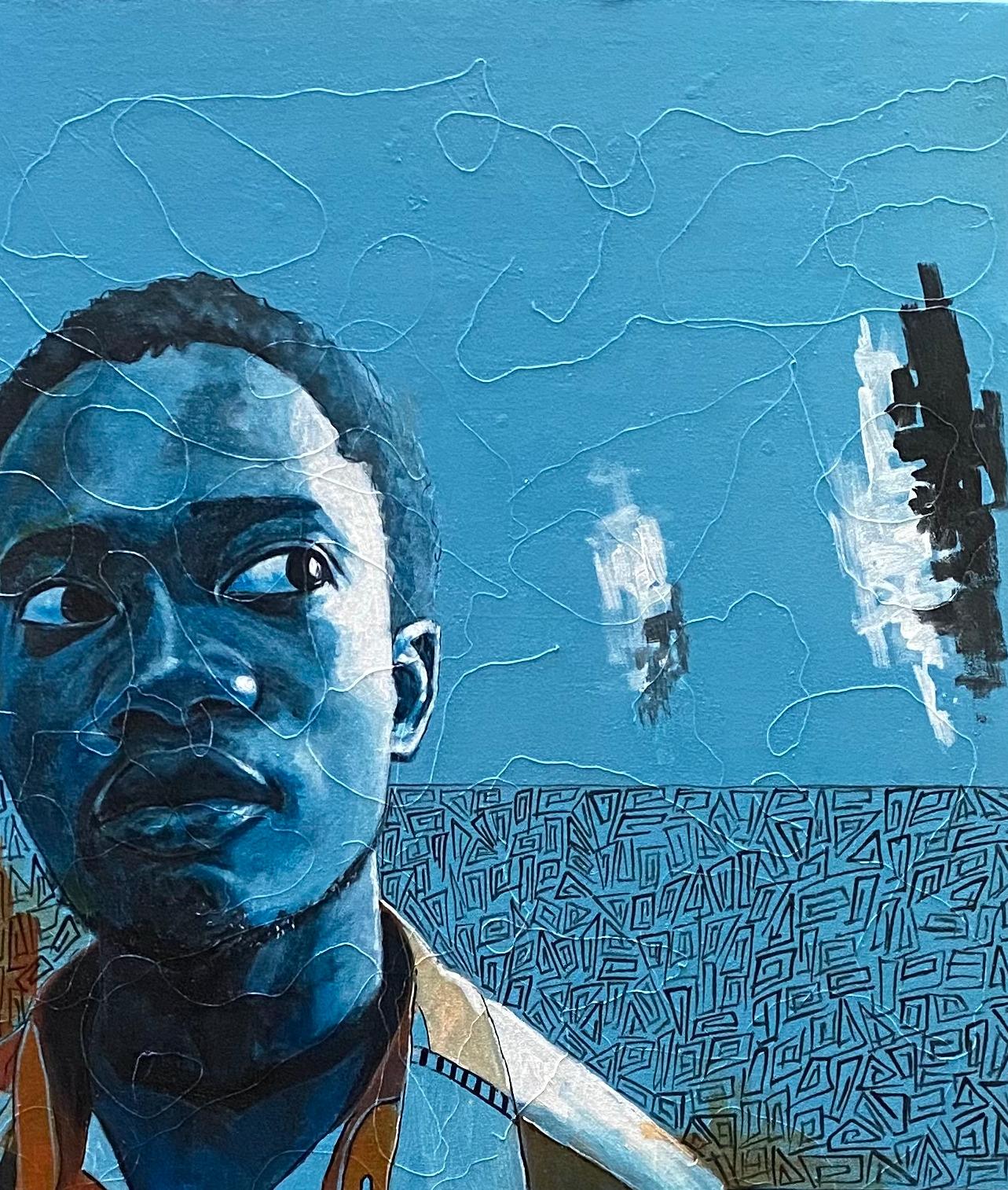 E poi? - Painting Espressionista di Emmanuel Amiolemen
