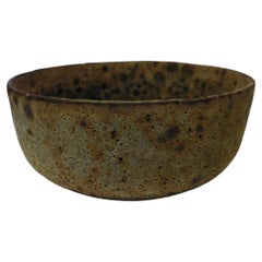 Vintage Emmanuel Cooper Important British Ceramist Lava Glaze Studio Bowl