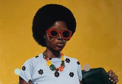 Fashionista 2 - 21e siècle, Contemporain, Portrait figuratif, Afrique Femmes