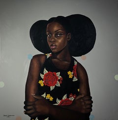 I+I - 21e siècle, AM Contemporary, Portrait figuratif, Afrique Femmes