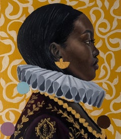 Royalty 2 - 21st Century, Contemporary, Figurative Portrait, Africa Women