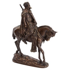 Emmanuel Fremiet Equestrian Portrait Bronze