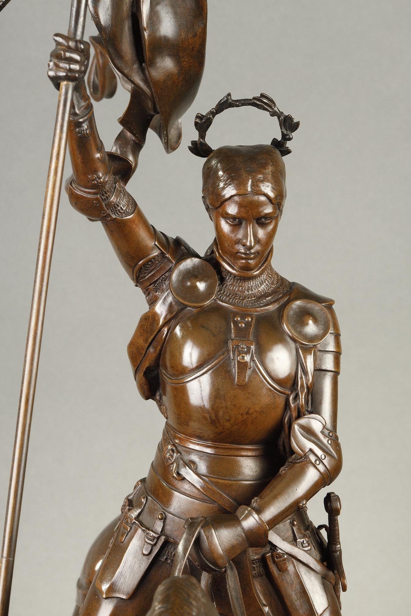 Jeanne d'Arc équestre en vente 1