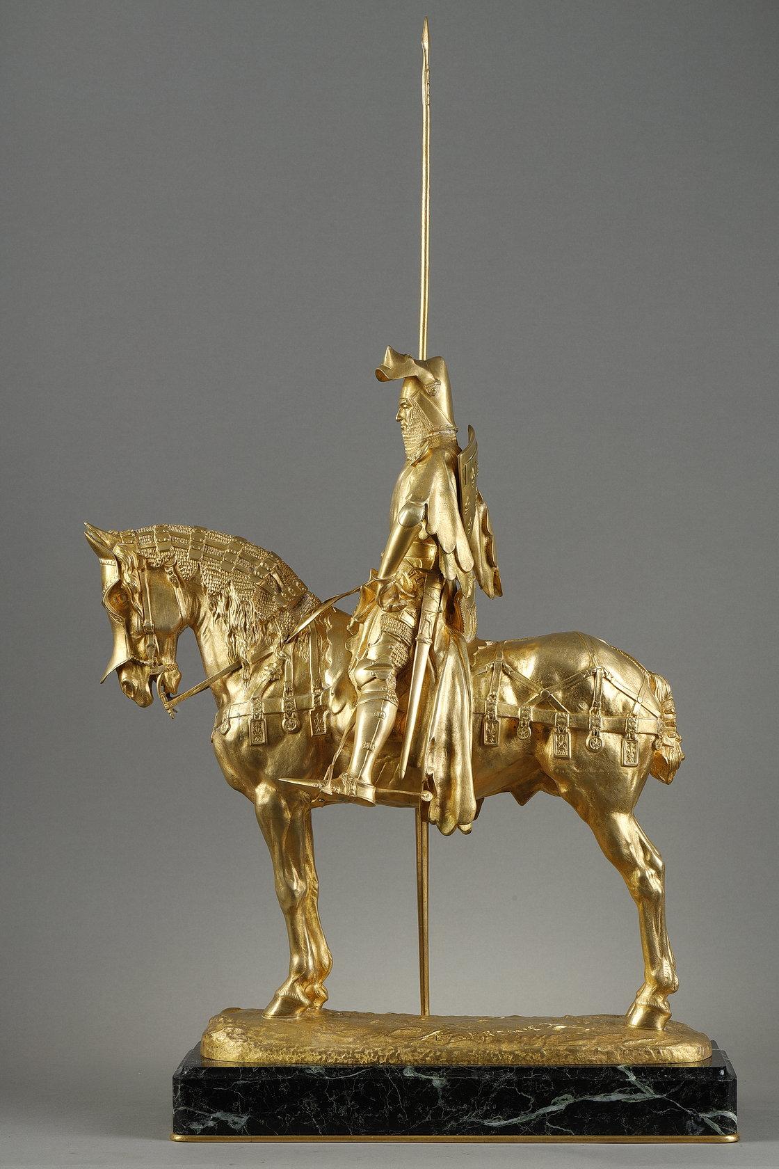 Luis de Orleans - Sculpture de Emmanuel Fremiet