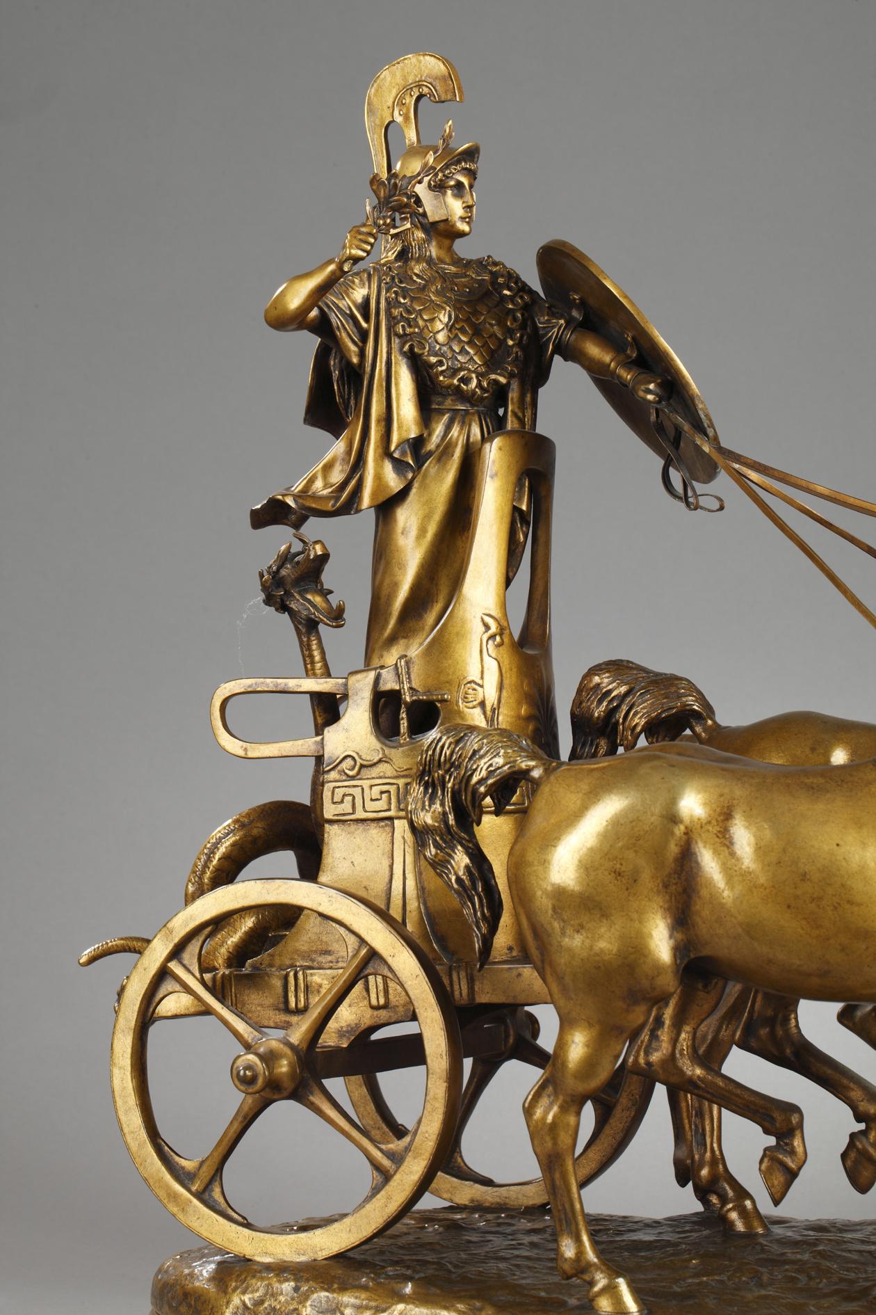 Minerva driving her chariot For Sale 5