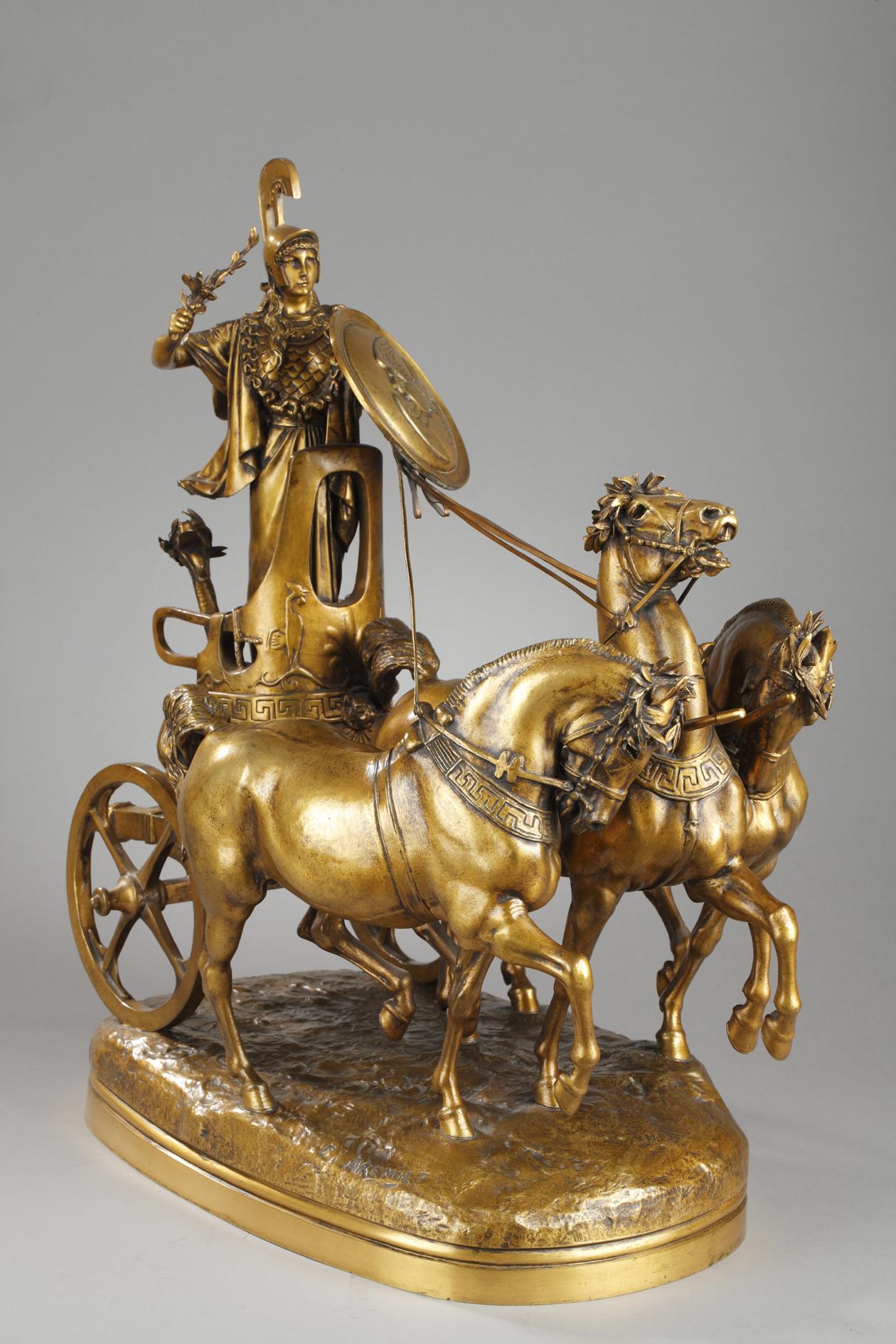 Minerva driving her chariot For Sale 2