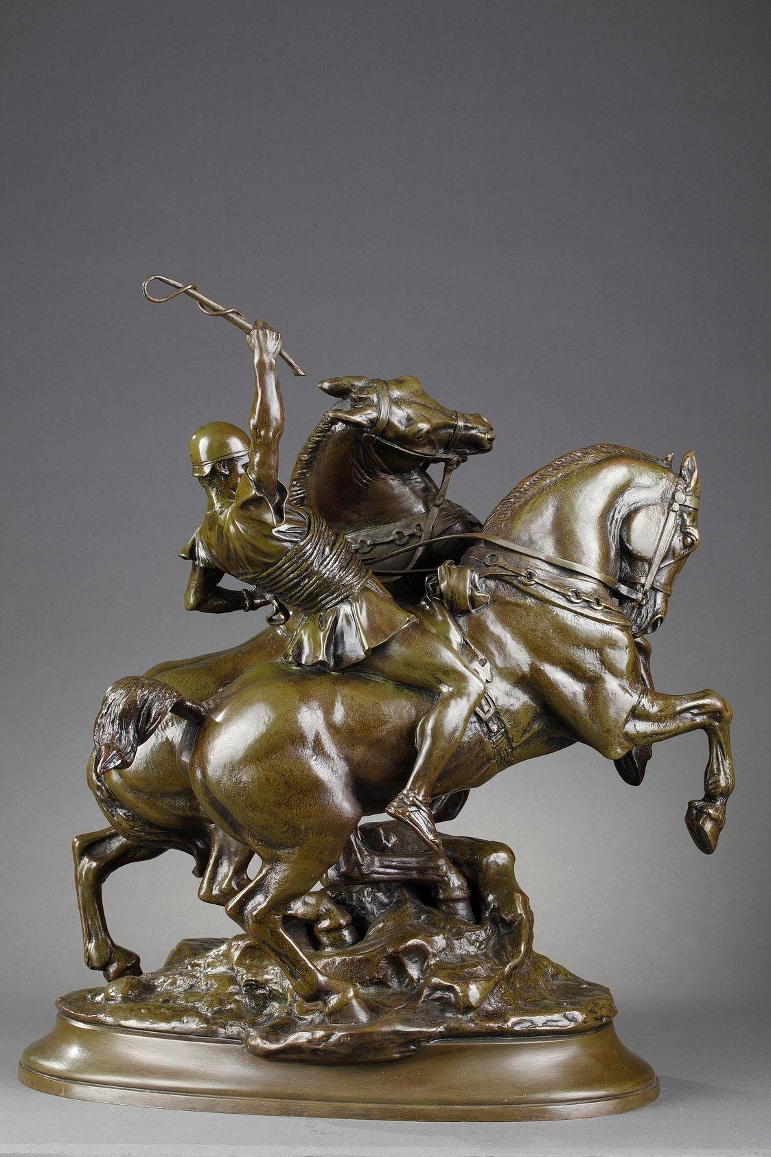 Roman driver on his chariot For Sale 5