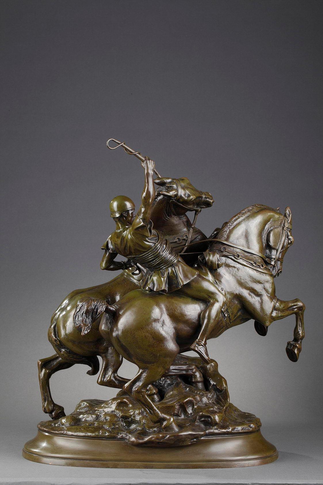 Roman driver on his chariot For Sale 6