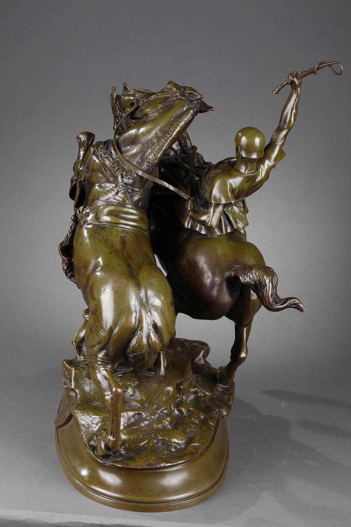 Roman driver on his chariot For Sale 9