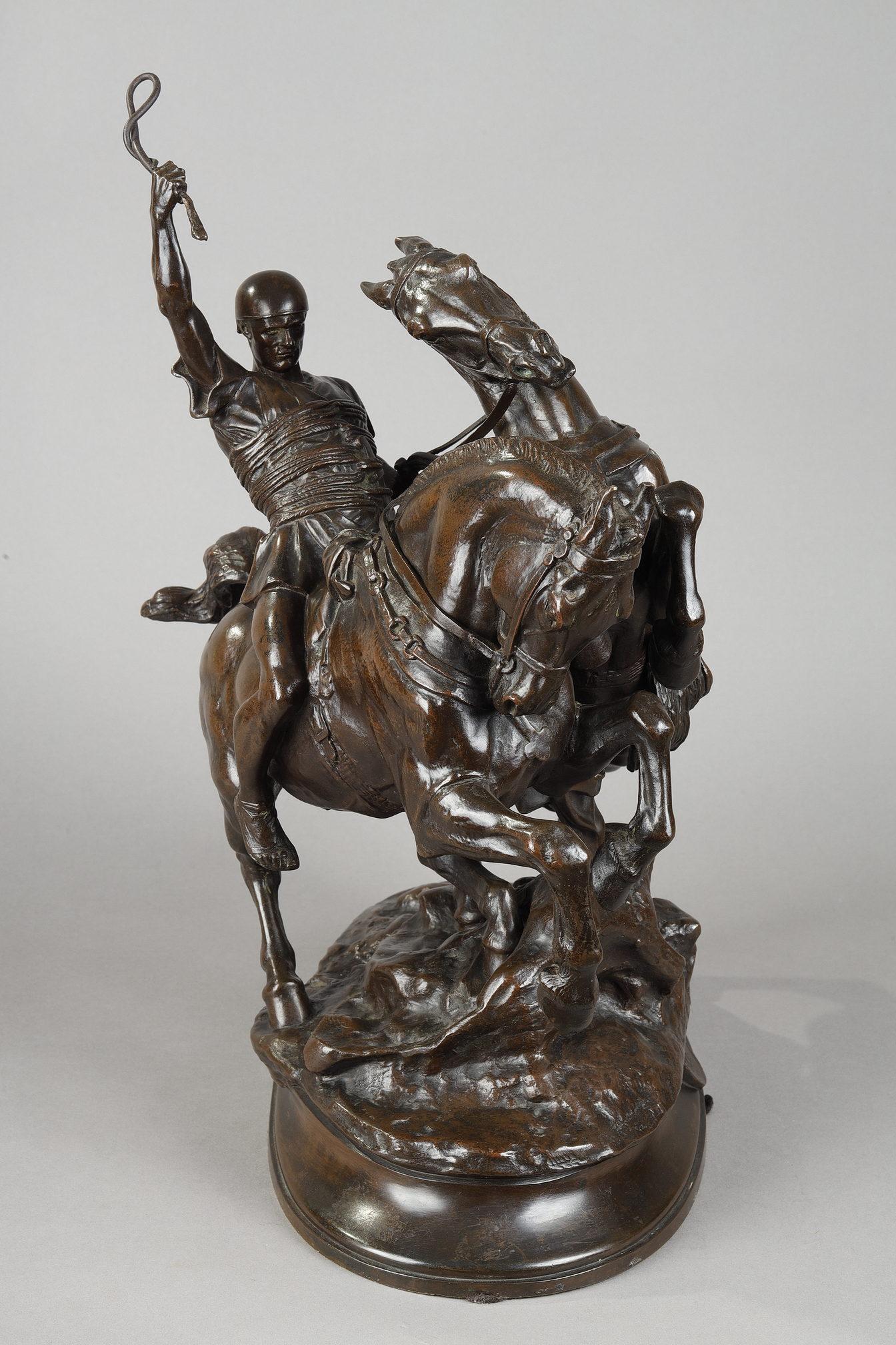 Equestrian sculpture
