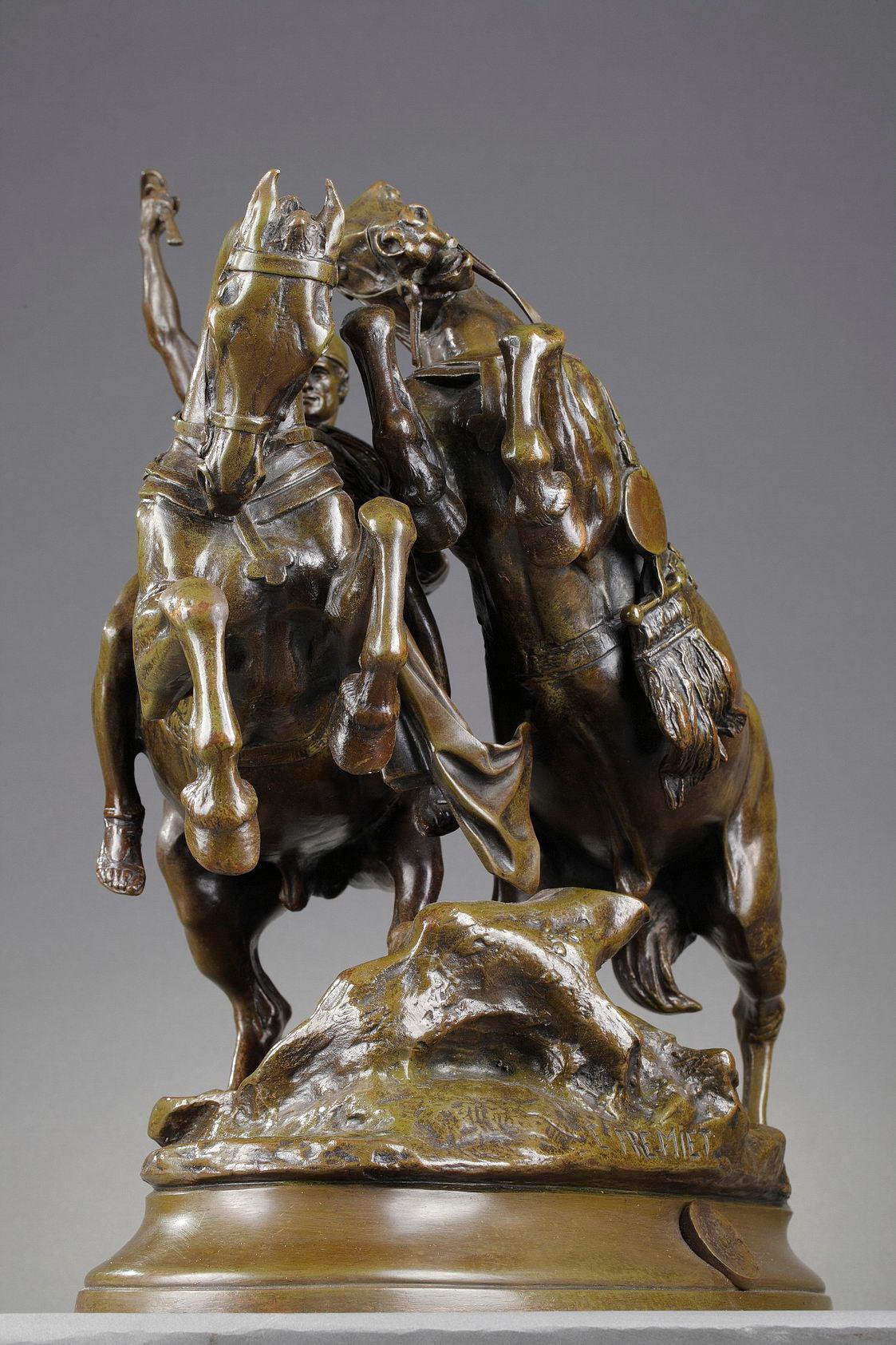 Roman driver on his chariot For Sale 1