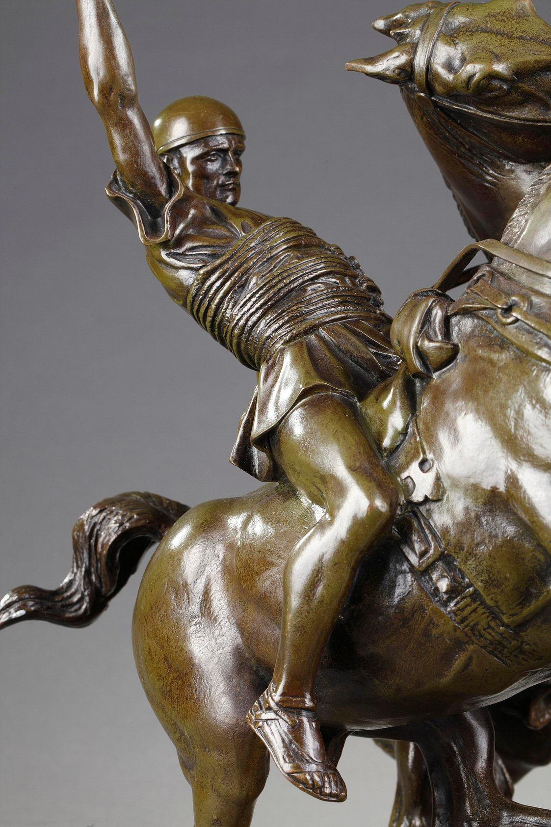 Roman driver on his chariot For Sale 2