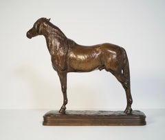 Cheval arabe - Bronze d'Emmanuel Frémiet