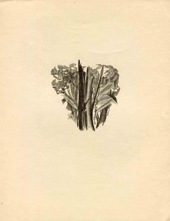 African Forest - Original Lithograph by Emmanuel Gondouin - 1930s