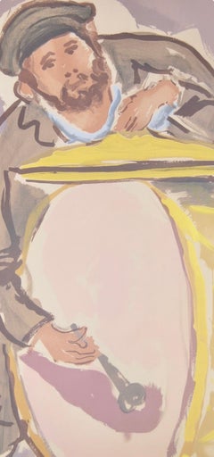 Emmanuel Mane-Katz, The Drummer, 1966 (after)