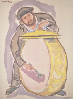 Emmanuel Mane-Katz, The Drummer, 1966 (after)