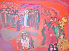 Emmanuel Mane-Katz, Wedding, The Bezetsen, 1966 (after)