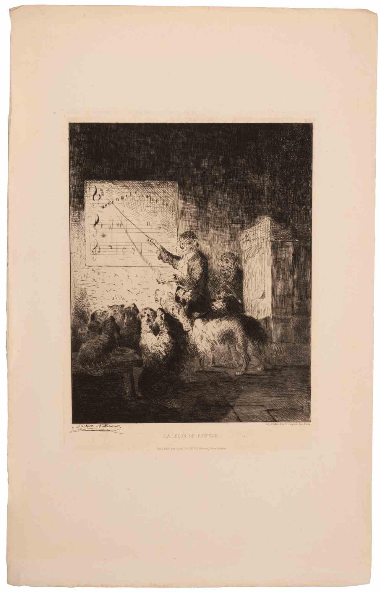 Etching realized by Emmanuel Noterman after Zacharie Noterman. 
Printed by Cadart in 1863.

Signed in the plate

Very good condition.