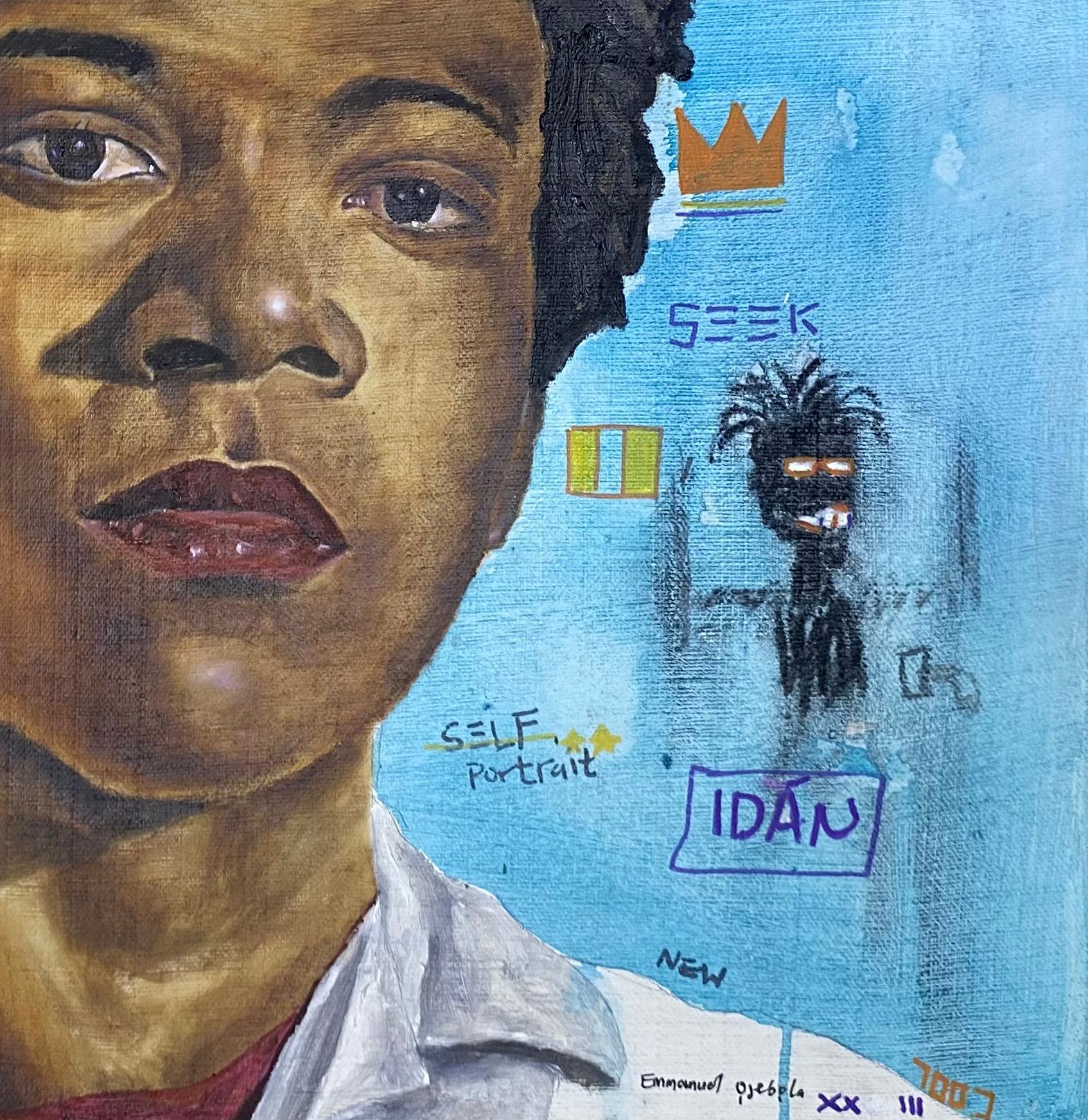 Porträt von Basquiat im Angebot 1