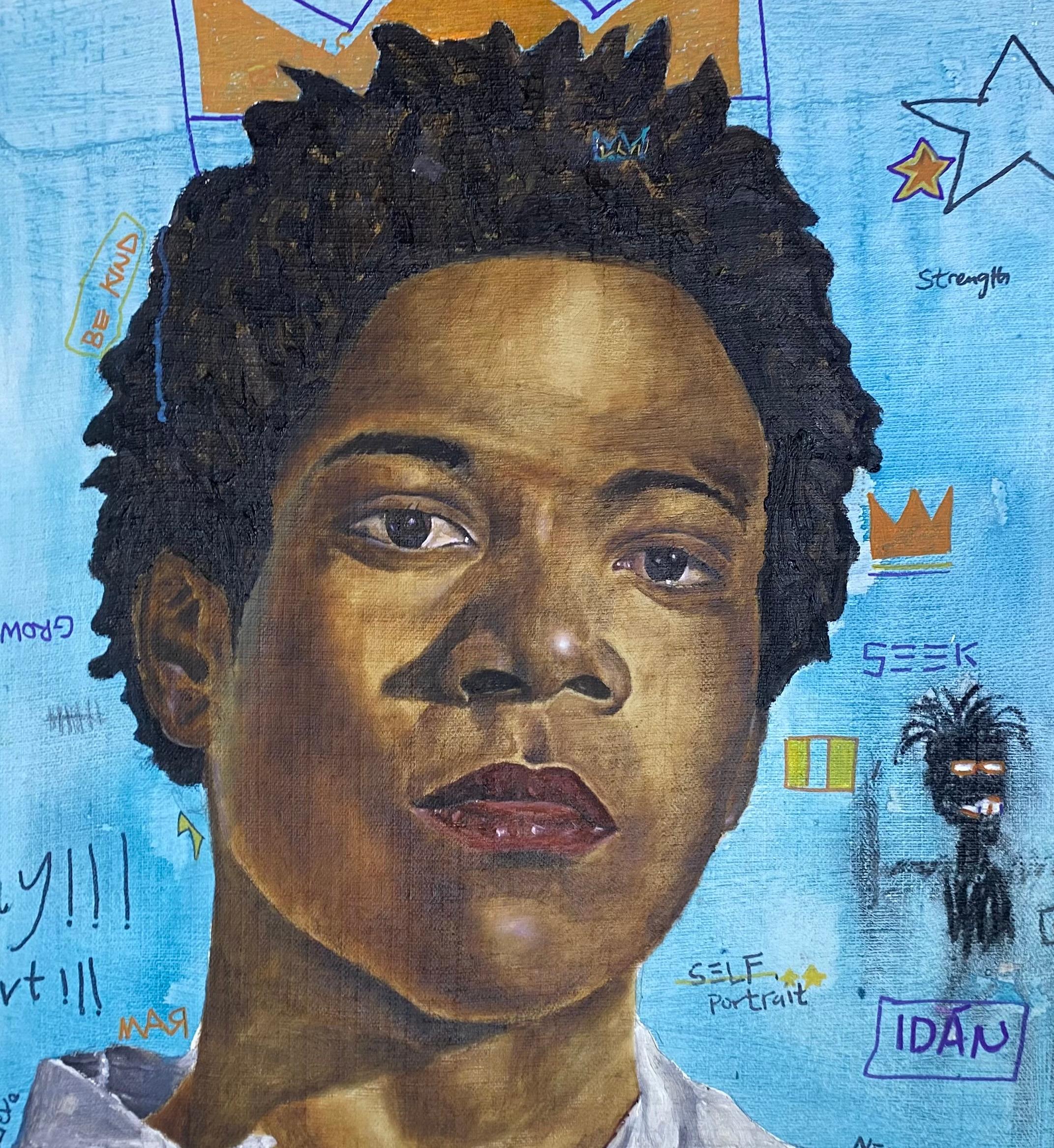 Portrait of Basquiat For Sale 3