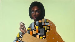 Rebirth 1 -21st Century, Contemporary, Figurative People, Expressionism, Women