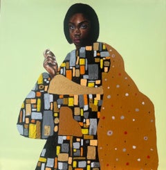 Rebirth 1 -21st Century, Contemporary, Figurative People, Expressionism, Women