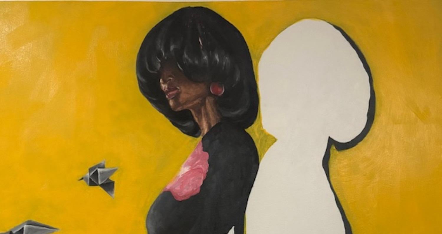 Gezeiten der  Veränderung 2 -21. Jahrhundert, Zeitgenössisch, Figurative Menschen, Expressionismus – Painting von Emmanuel Ojebola