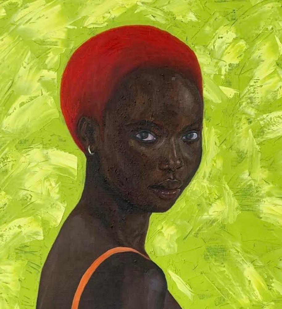 Réponse dans l'espace - Painting de Emmanuel Ojebola