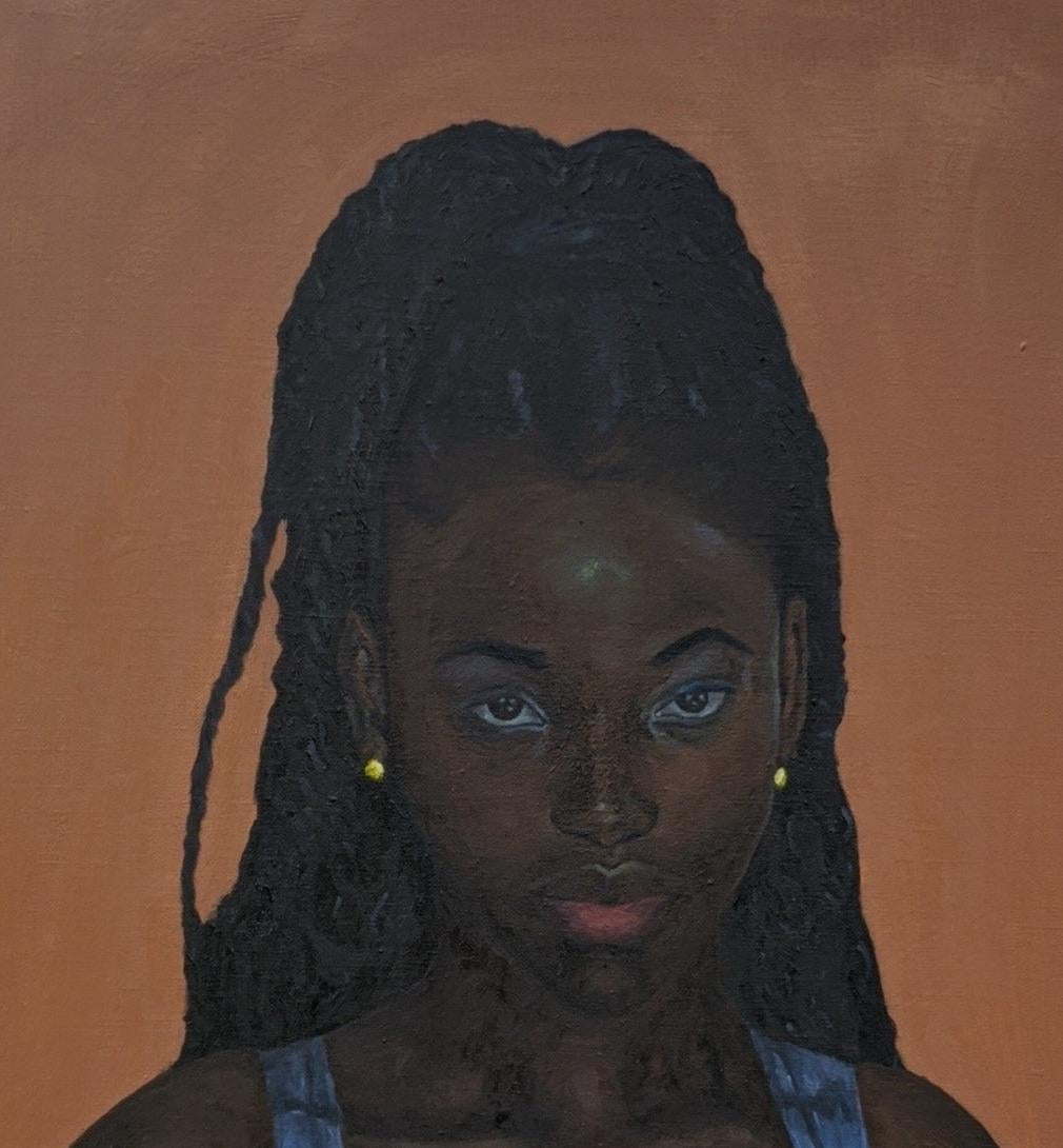 Black Beauty - Painting by Emmanuel Ojebola