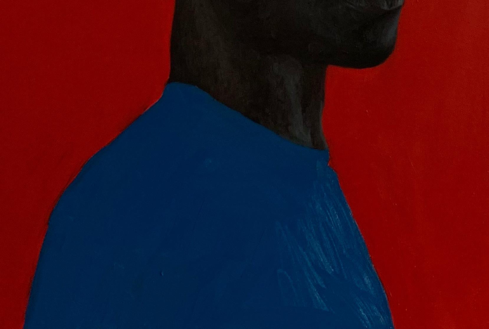 Ojulari I (Zeitgenössisch), Painting, von Emmanuel Ojebola