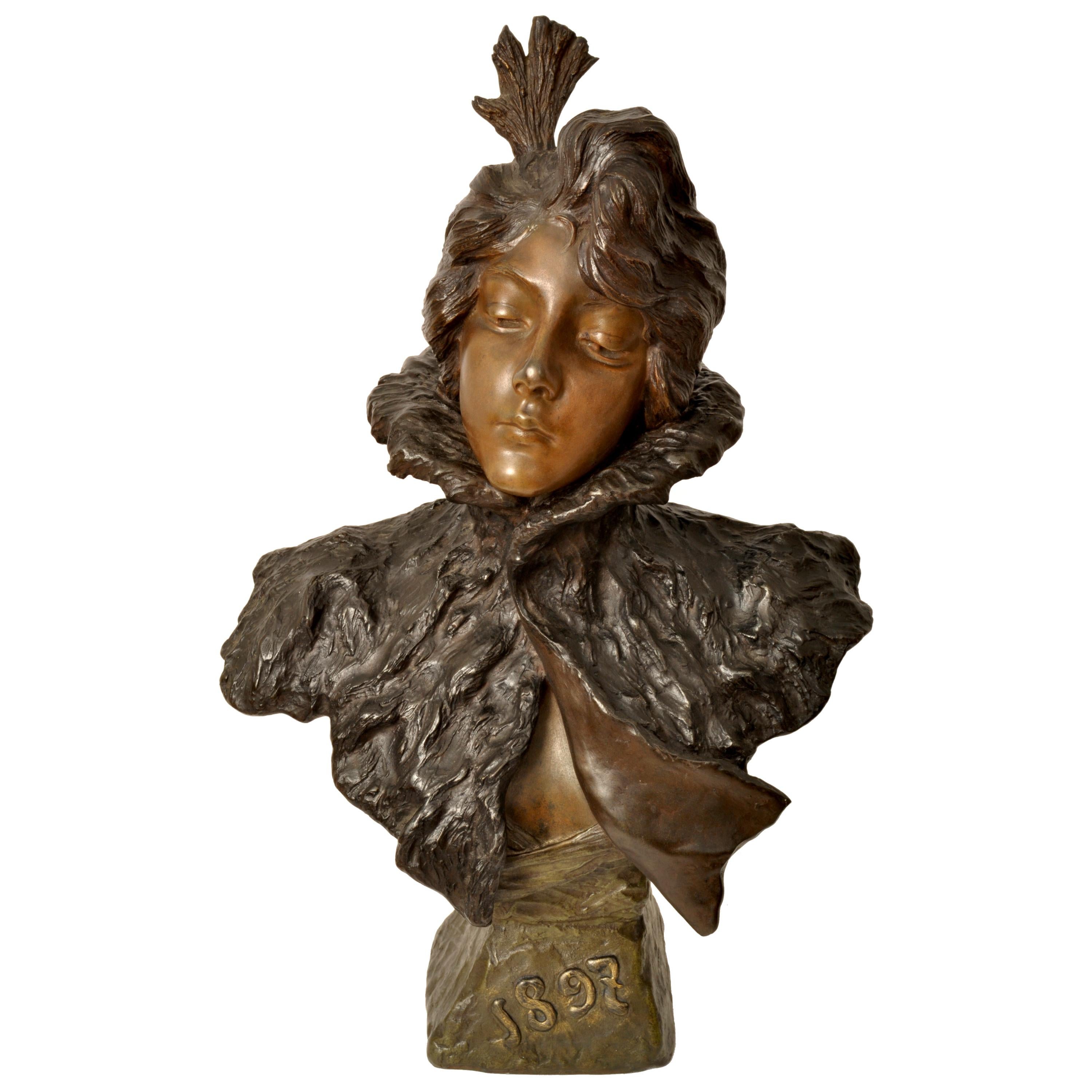 e villanis bronze sculpture