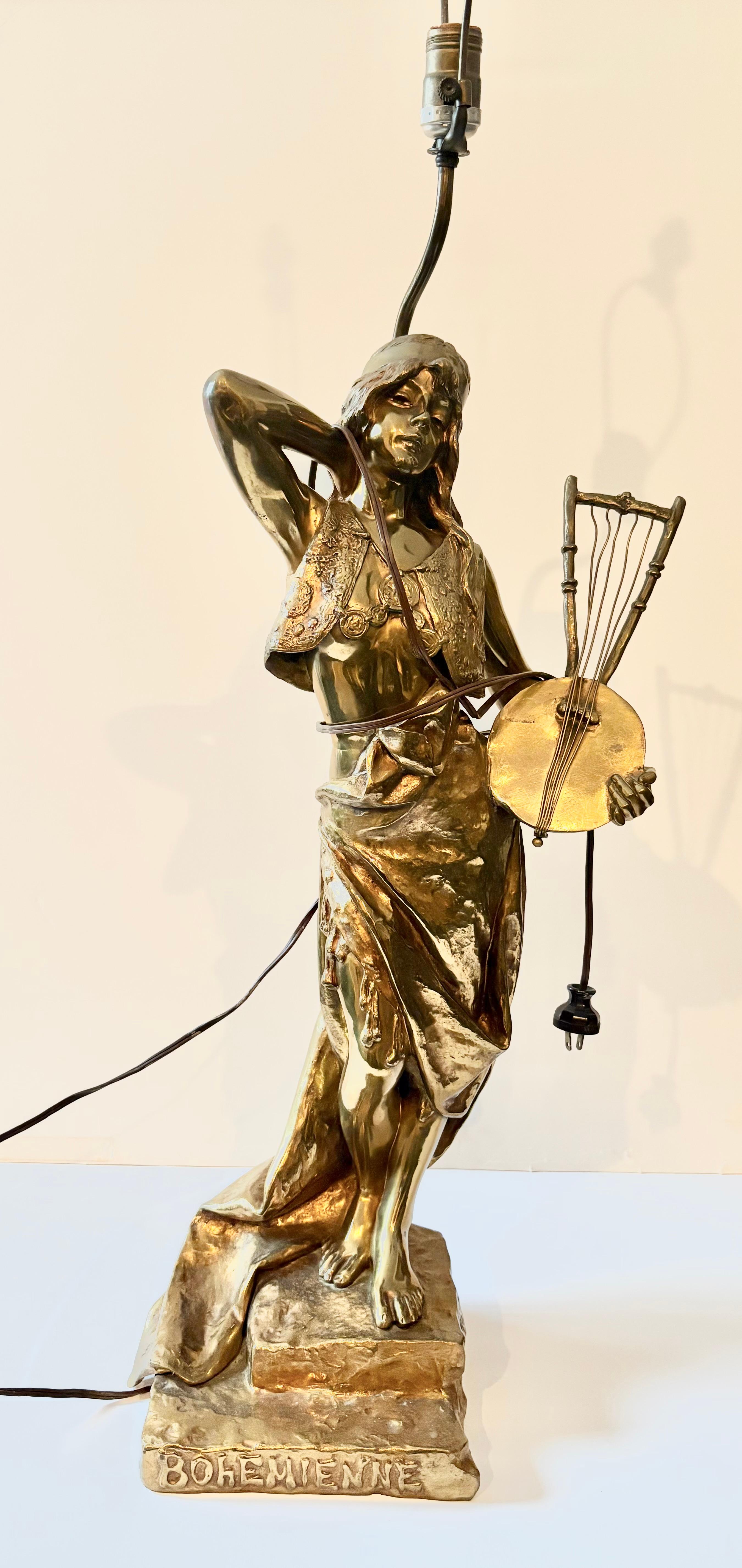 "Bohemienne" - Sculpture di Emmanuel Villanis