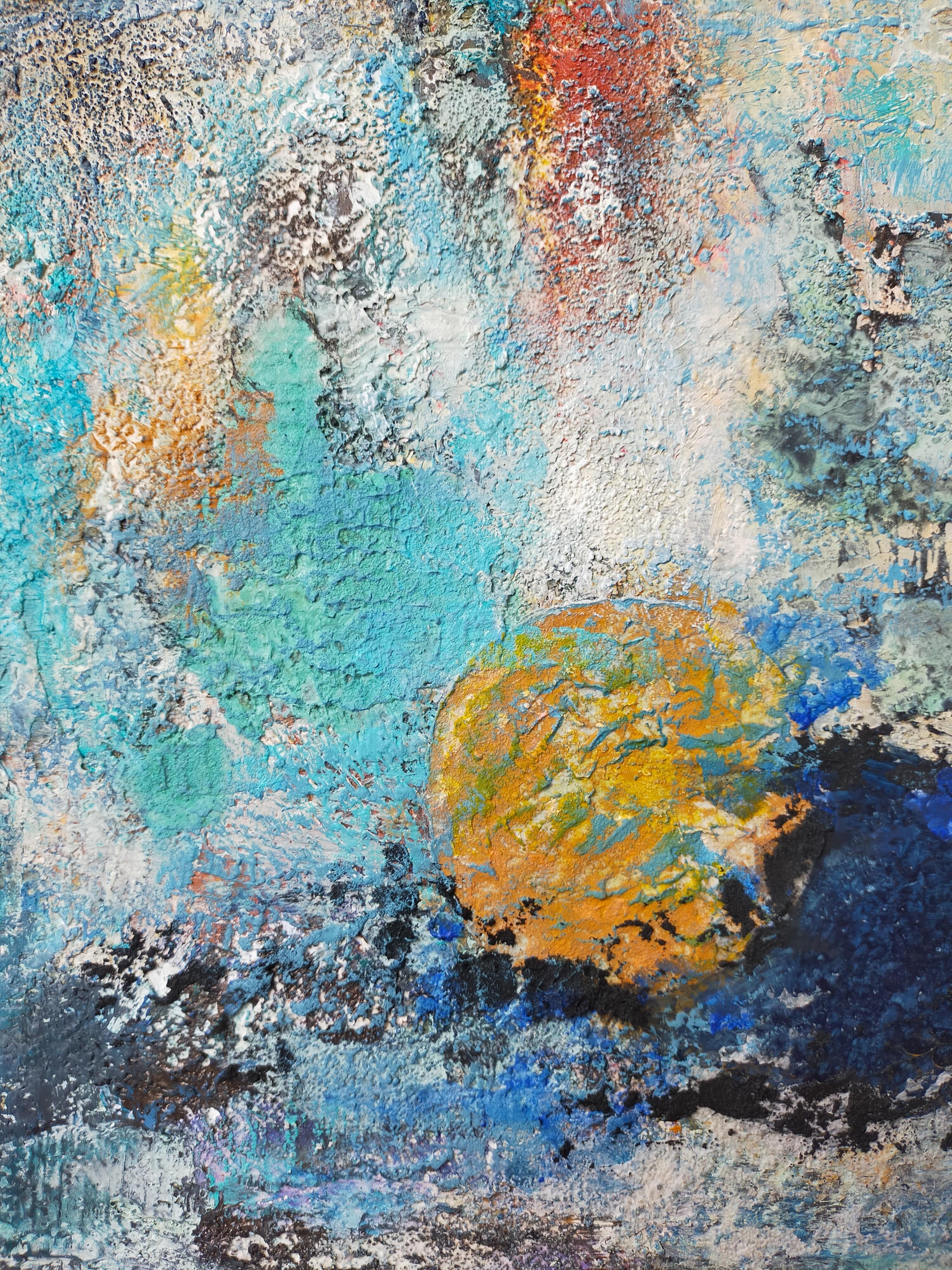 29/3 (Abstrakt), Painting, von Emmanuelle Vroelant