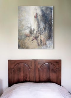 "Welt im Ungleichgewicht" Acryl-Leinwand 120x100cm 2020